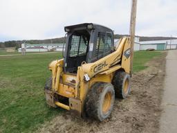 GEHLSKIDSTEER 6640 TURBO, NO BUCKET RUNS AND