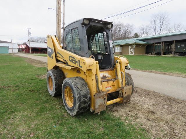 GEHLSKIDSTEER 6640 TURBO, NO BUCKET RUNS AND