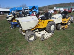 SUPER CUBCADET 1487 GARDEN TRACTOR WITH BELLY