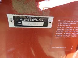 HESSTON 830 ROUND BALER VERY NICE ELECTRIC TIE