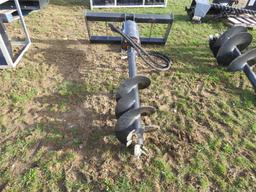 WOLVERINE SKIDSTEER AUGER 12" SERIAL #ZN-01556