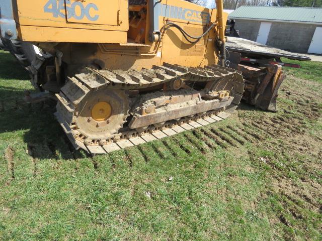 CASE 450C BULLDOZER 6655HOURS 6 WAY BLADE, HAS A