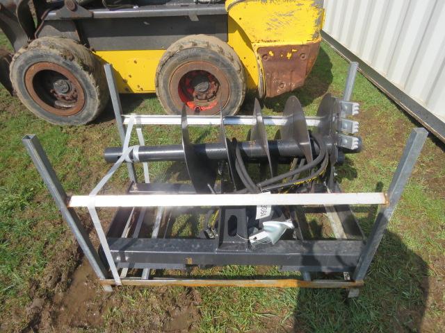 NEW JCT SKIDSTEER POST HOLE DIGGER WITH