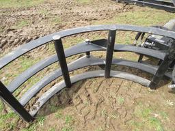 SKIDSTEER ROUND BALE CLAMP MODEL #003-062-85-001A