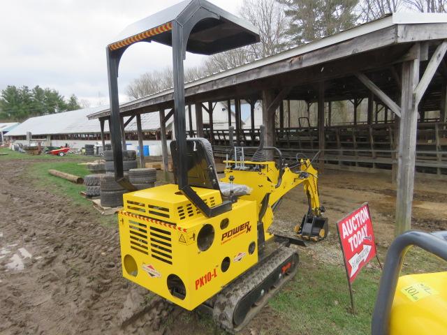 NEW POWER X COMPACT EXCAVATOR