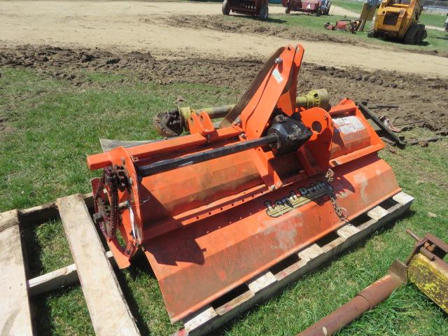 3PT HITCH ROTOTILLER 6FT W/PTO SHAFT LAND PRIDE