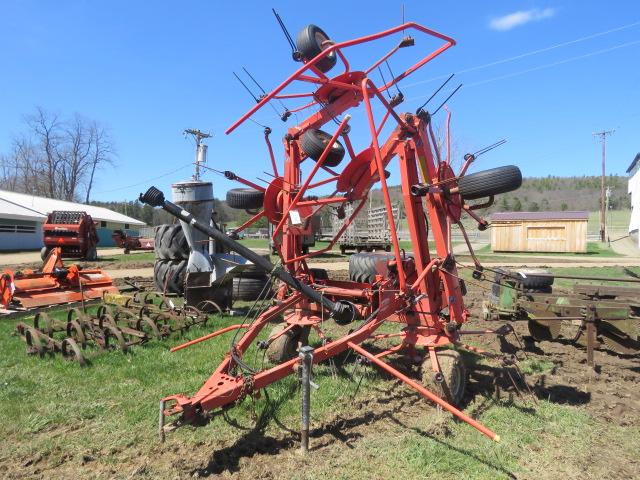 KUHN GA7802 6 STAR TEDDER - TOWED IN