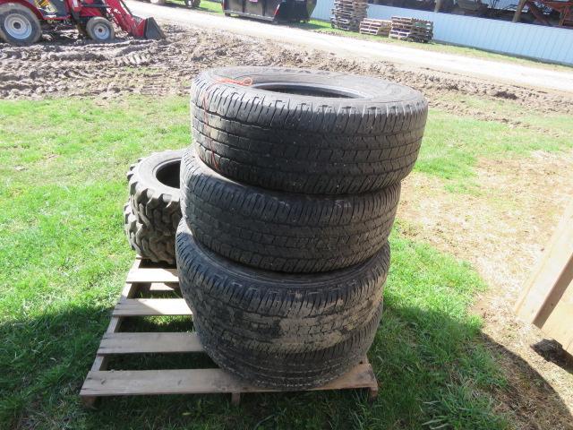 4 GOODYEAR WRANGLER 265/70R16