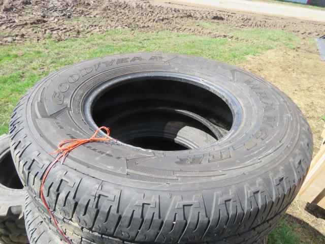 4 GOODYEAR WRANGLER 265/70R16