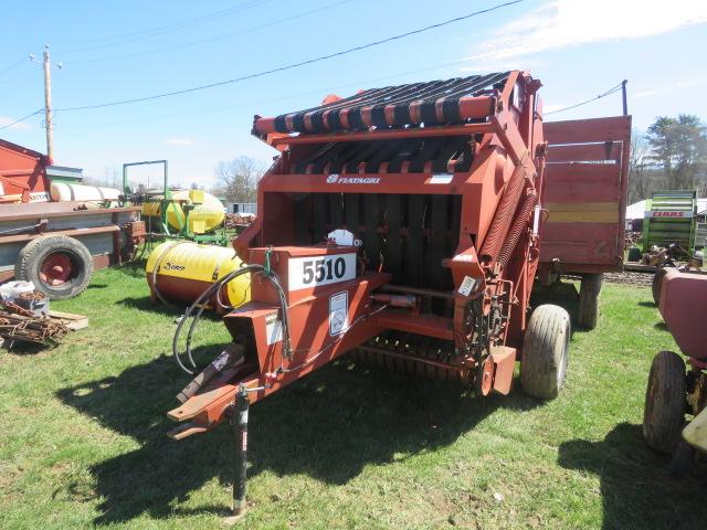 HESSTON 5510 ROUND BALER