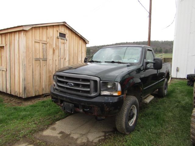 2003 FORD F250 4X4 PICKUP, 99,904 MILES