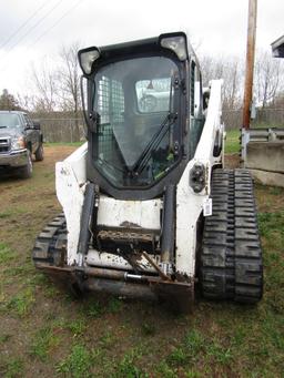 2016 BOBCAT T740 TRACK SKIDSTEER - CAB HEAT