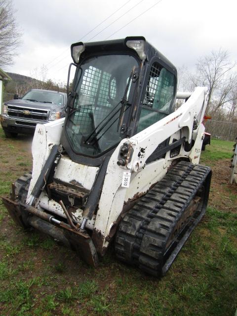 2016 BOBCAT T740 TRACK SKIDSTEER - CAB HEAT