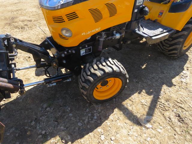 SC2400 COMPACT TRACTOR, WITH PION, 537 HRS