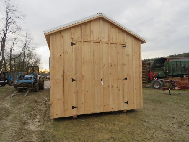 10X12 AMISH MADE SHED WITH KEY ENTRY