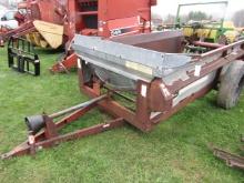 WOOD WAGON / MANURE SPREADER WITH BED CHAIN