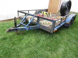 2007 HOMEMADE TRAILER W/ REG