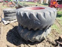 2 FIRESTON COMBINE TIRES 18.4 R26