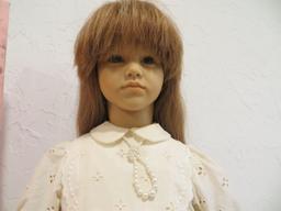 Mattel The Barefoot Children Series 3417 Annette Himstedt Paula Doll- with