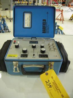 BARFIELD MDL AC-2K DIGITAL FUEL QUANTITY TEST SET