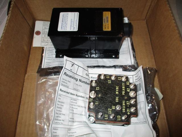 (2) OVER-VOLTAGE RELAY A-927C & CONTACTOR B138BH (A/R)