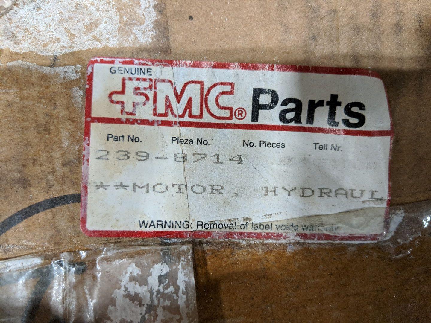 (2 EA) FMC Hydraulic Motors, PN 239-8714