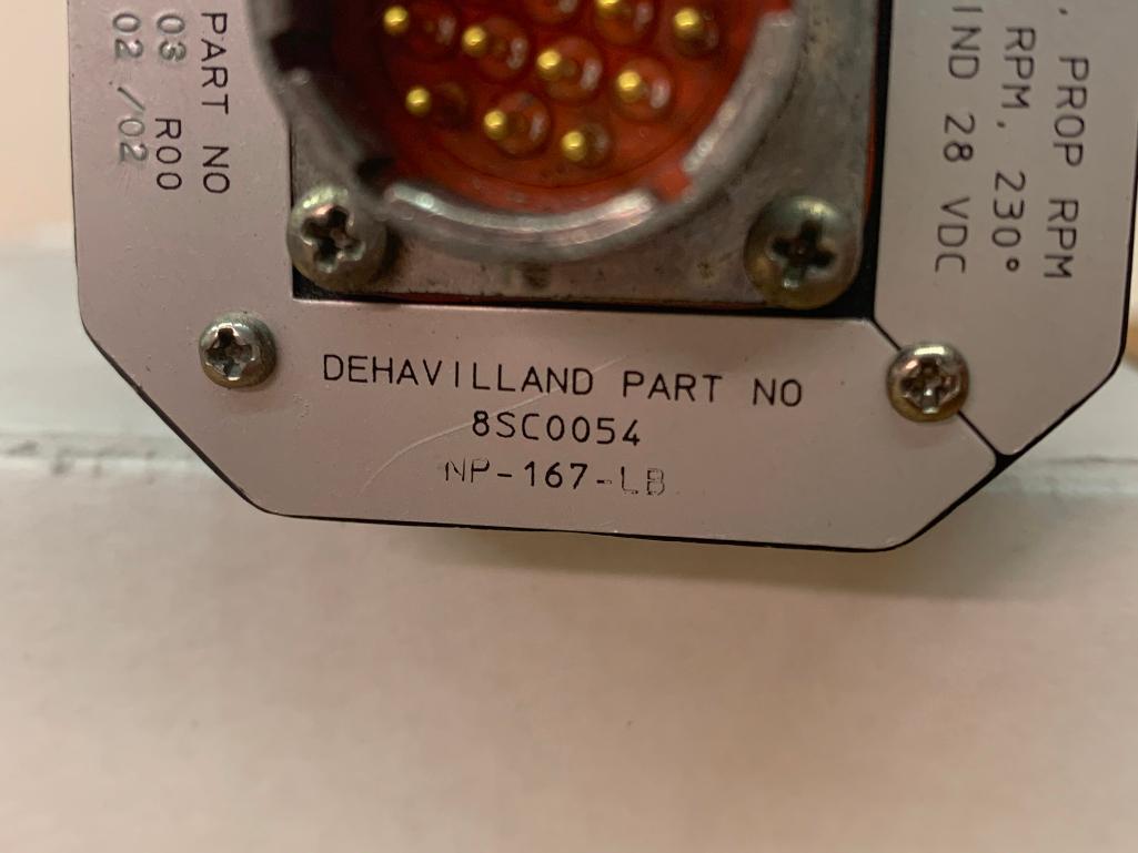 DHC-8 AMETEK PROP RPM INDICATORS (1) 10169N03R00, (1) 10169N02R00 [ALT: 8SC0054]