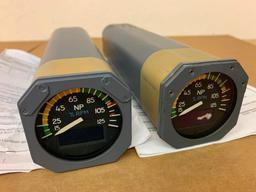 CASA CN-235 KRATOS PROP SPEED INDICATOR 126.178 (1-INSPECTED/TESTED, 1-BLEMISHED SCREEN)