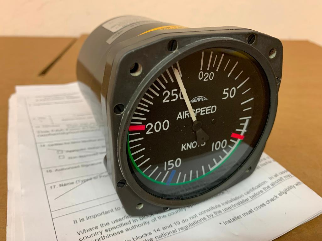 CASA C-212 THOMMEN AIRSPEED INDICATOR 5A16.12.27K.00.0F (OVERHAULED)