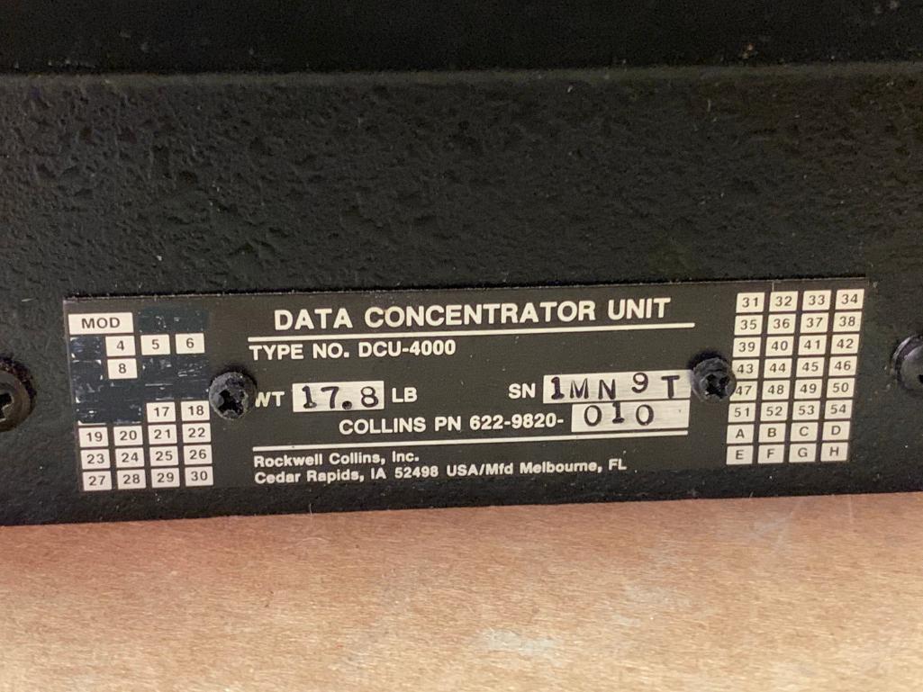 COLLINS DCU-4000 DATA CONCENTRATOR UNITS 622-9820-010