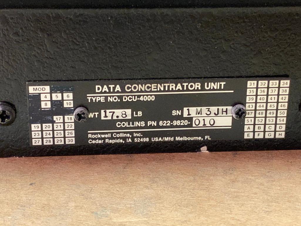 COLLINS DCU-4000 DATA CONCENTRATOR UNITS 622-9820-010