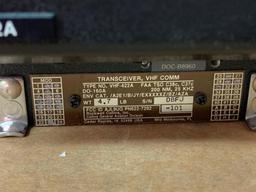 COLLINS VHF-422A VHF COMM TRANSCEIVERS 622-7292-101