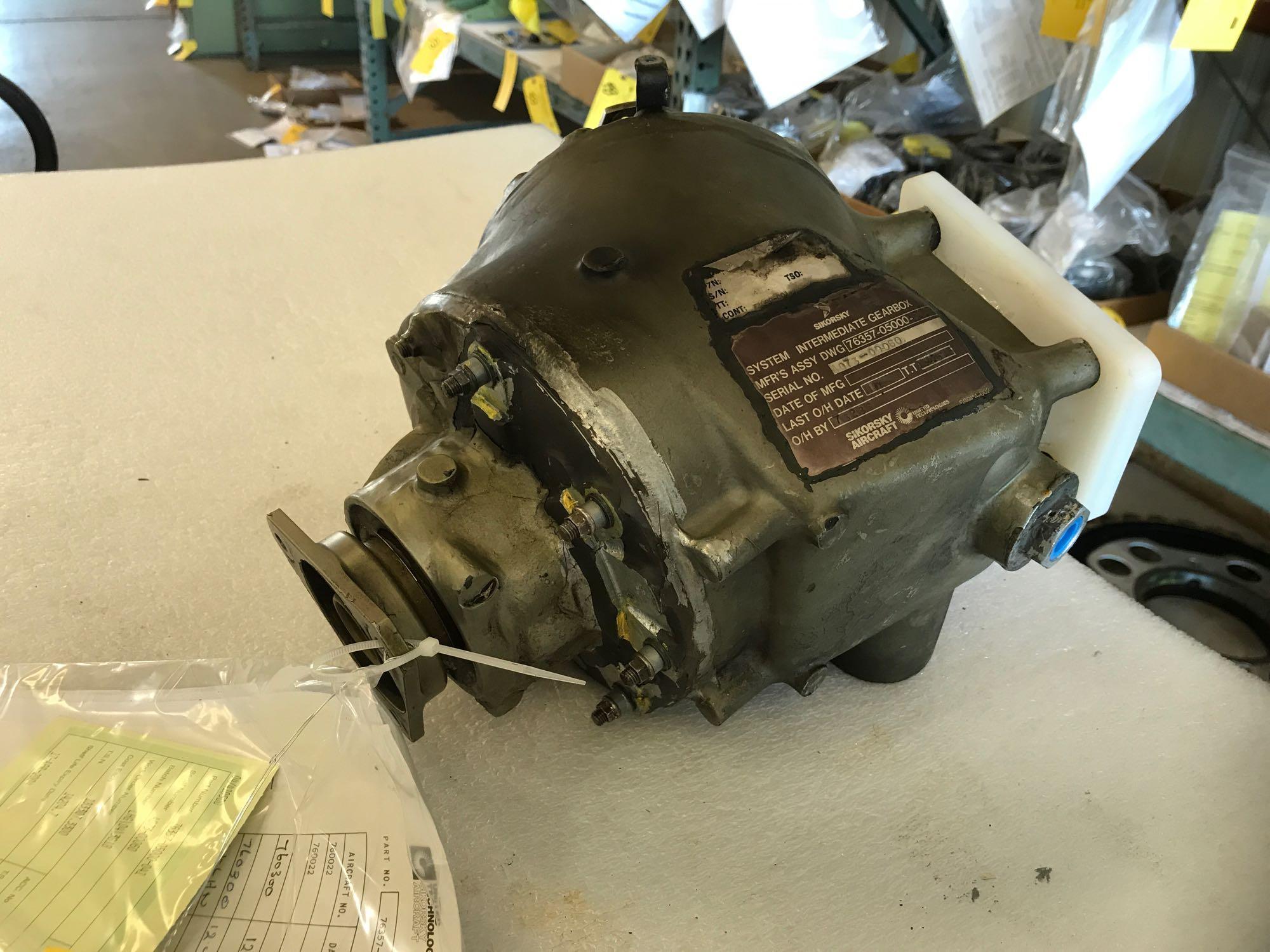 S76 INTERMEDIATE GEAR BOXES 76357-05000-041 (REMOVED FOR OVERHAUL)
