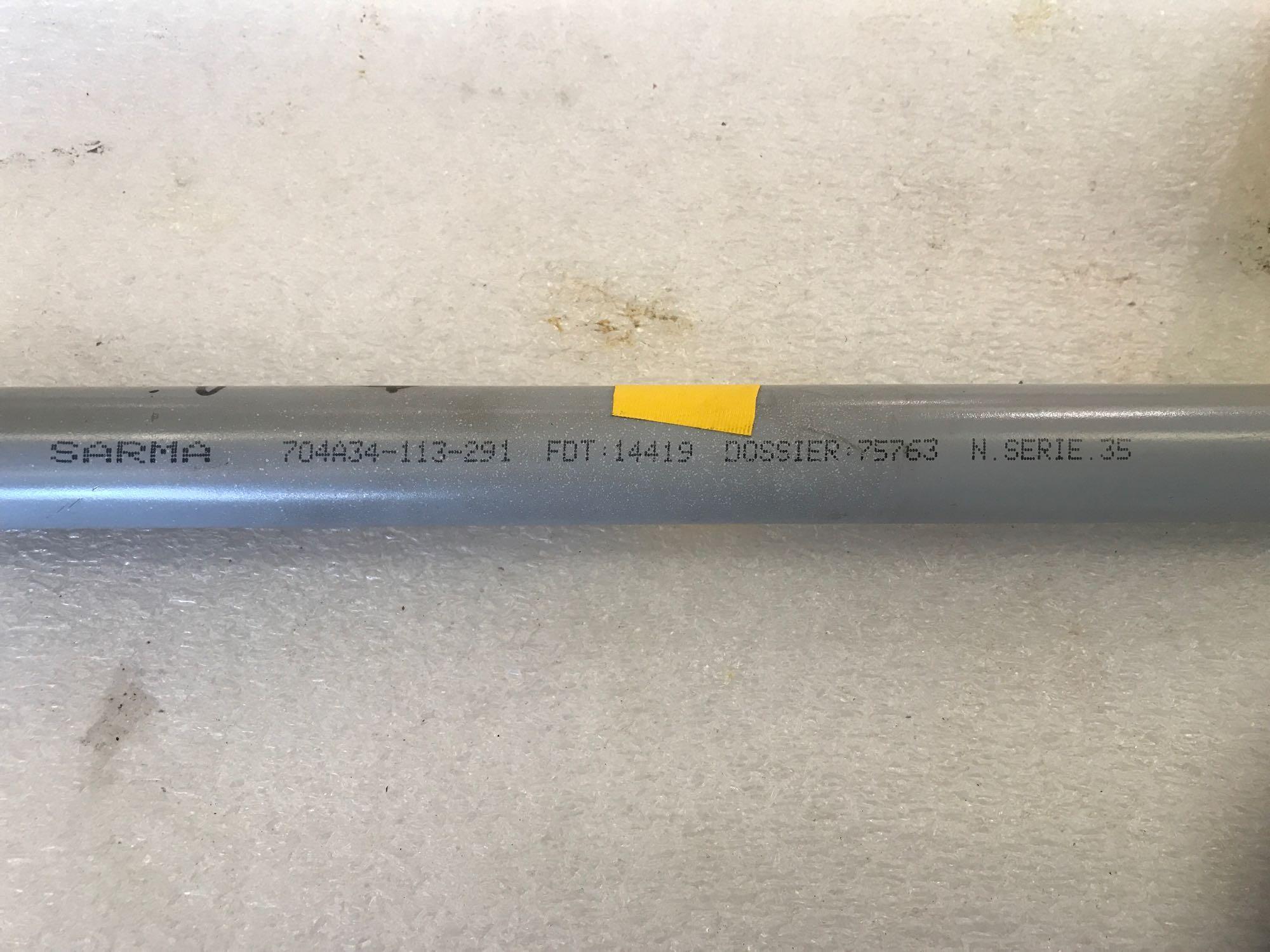 SUPER PUMA MAST SUPPORT 40-31 (SERVICABLE) STABILIZER TUBE 332A13-1548-02 & FLIGHT CONTROL ROD