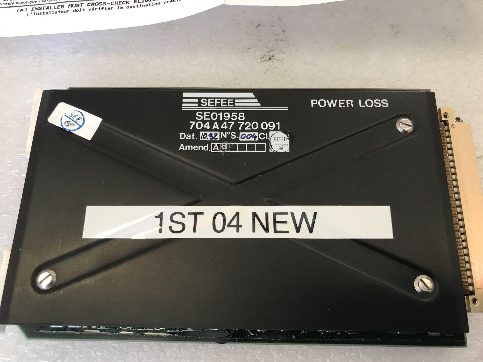 POWER LOSS PCB'S SE01958 (INSPECTED)