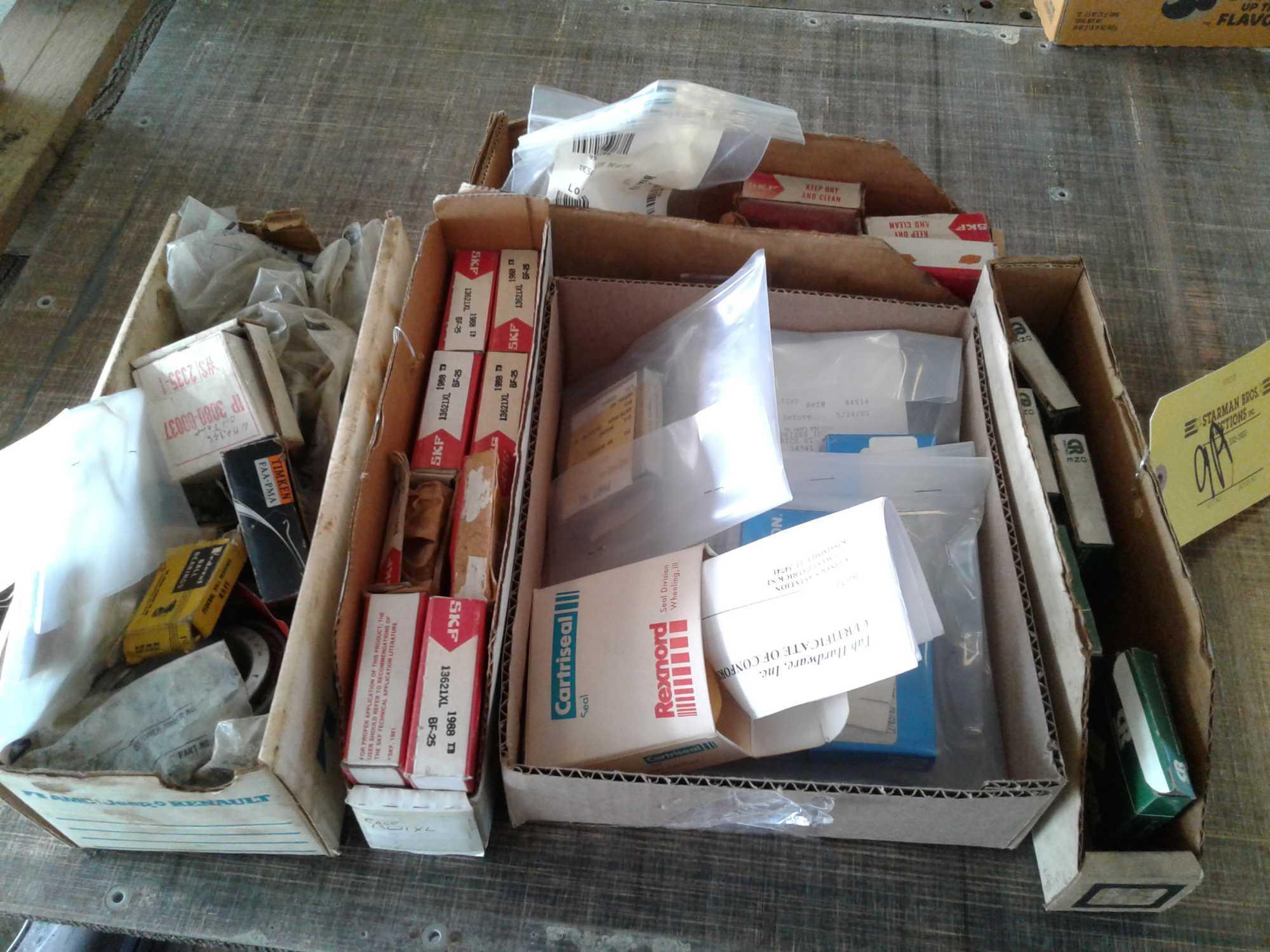 BOXES OF BEARINGS & SEALS