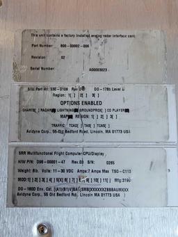 AVIDYNE MULTIFUCTION FLIGHT D98-00001-47 (WITH REMOVAL TAG) AND AVIDYNE FLIGHT SITUATION DISPLAY