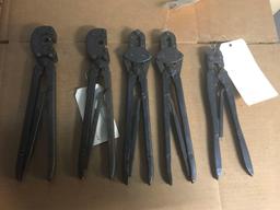 (8) AMP CABLE CRIMPERS