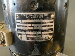 LEAR SIEGLER STARTER GENERATOR 23046-007 (OVERHAULED)