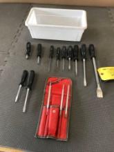 SNAP-ON SCREW DRIVERS & MISC