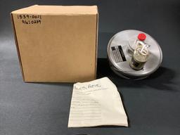 NEW DUKES SAFETY/OUTFLOW VALVES 1539-00-1 (WITH MANUFACTURES TEST SHEET)