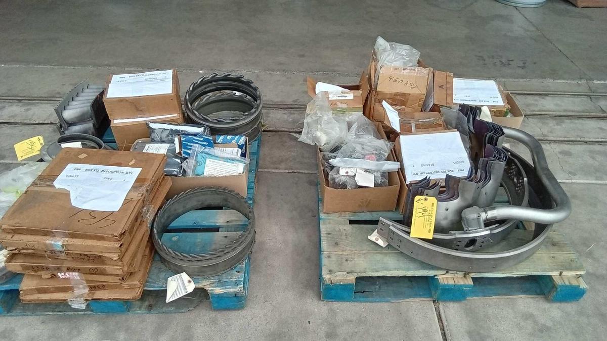 PALLETS OF NEW & USED TURBINE INVENTORY