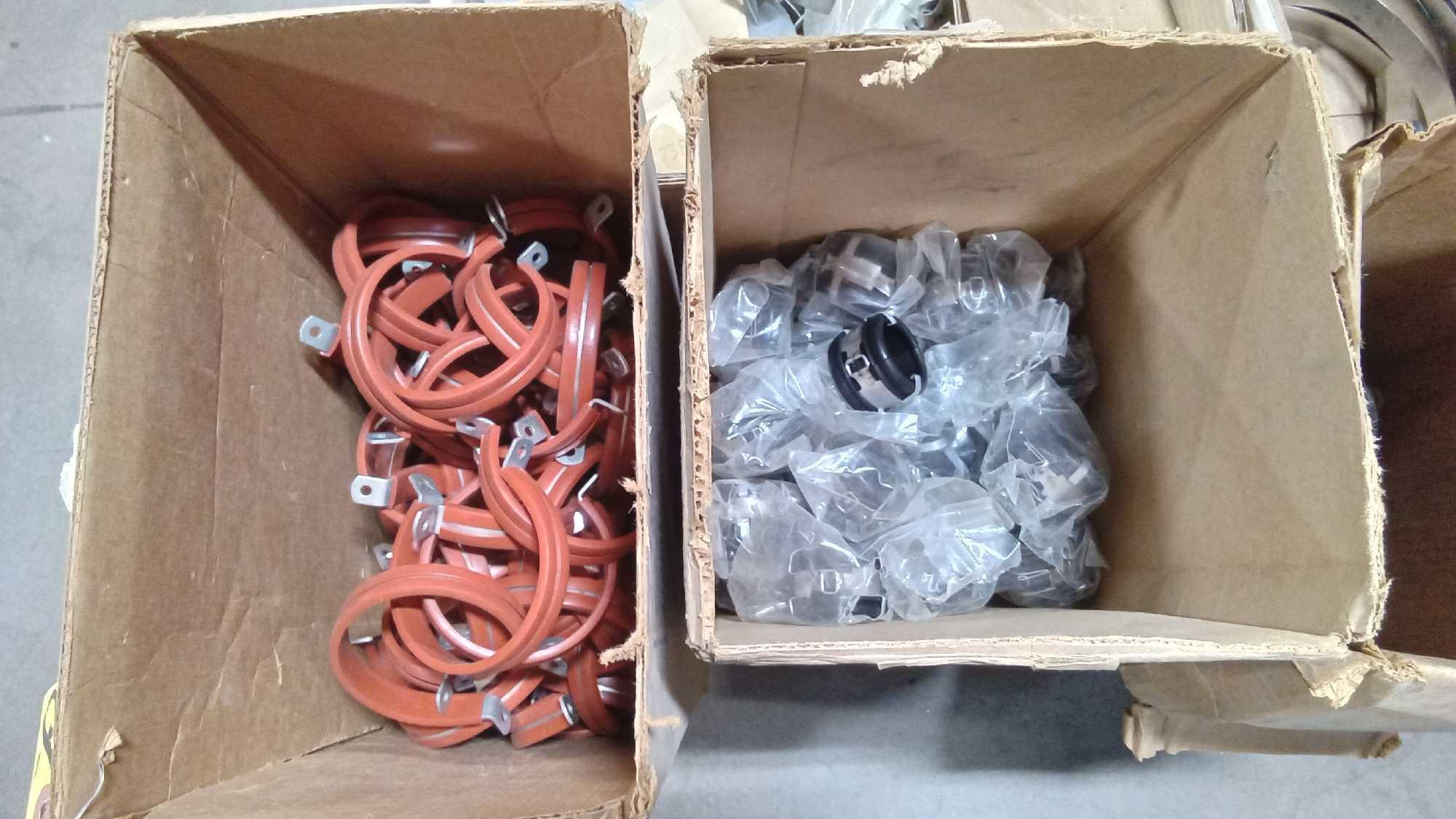 PALLET OF CLAMPS