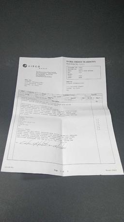 ENCODER PANEL 15625 (REPAIRED) S/N 3575