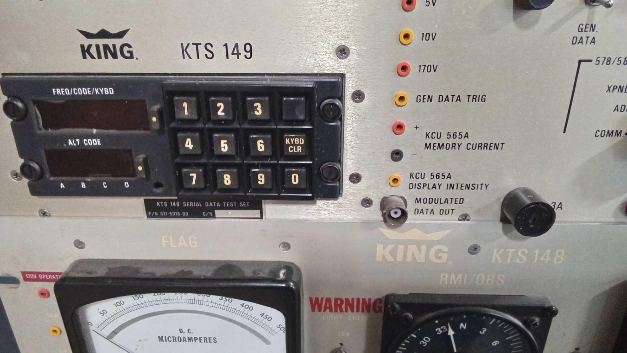 (LOT) KING TEST PANELS & TEST HARNESS