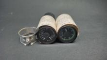 BEECHCRAFT FUEL FLOW GAUGE 6511 (REMOVED FOR UPGRADE/TESTED) & CHT/EGT INDICATOR 563-303 (REMOVED