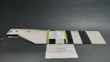 BELL TAIL ROTOR BLADE 212-010-750-133 (REMOVED 4990.49 HRS TOTAL TIME)