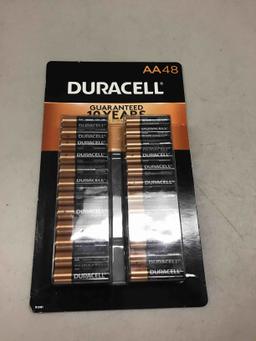 Duracell AA Alkaline Batteries, 48 Ct