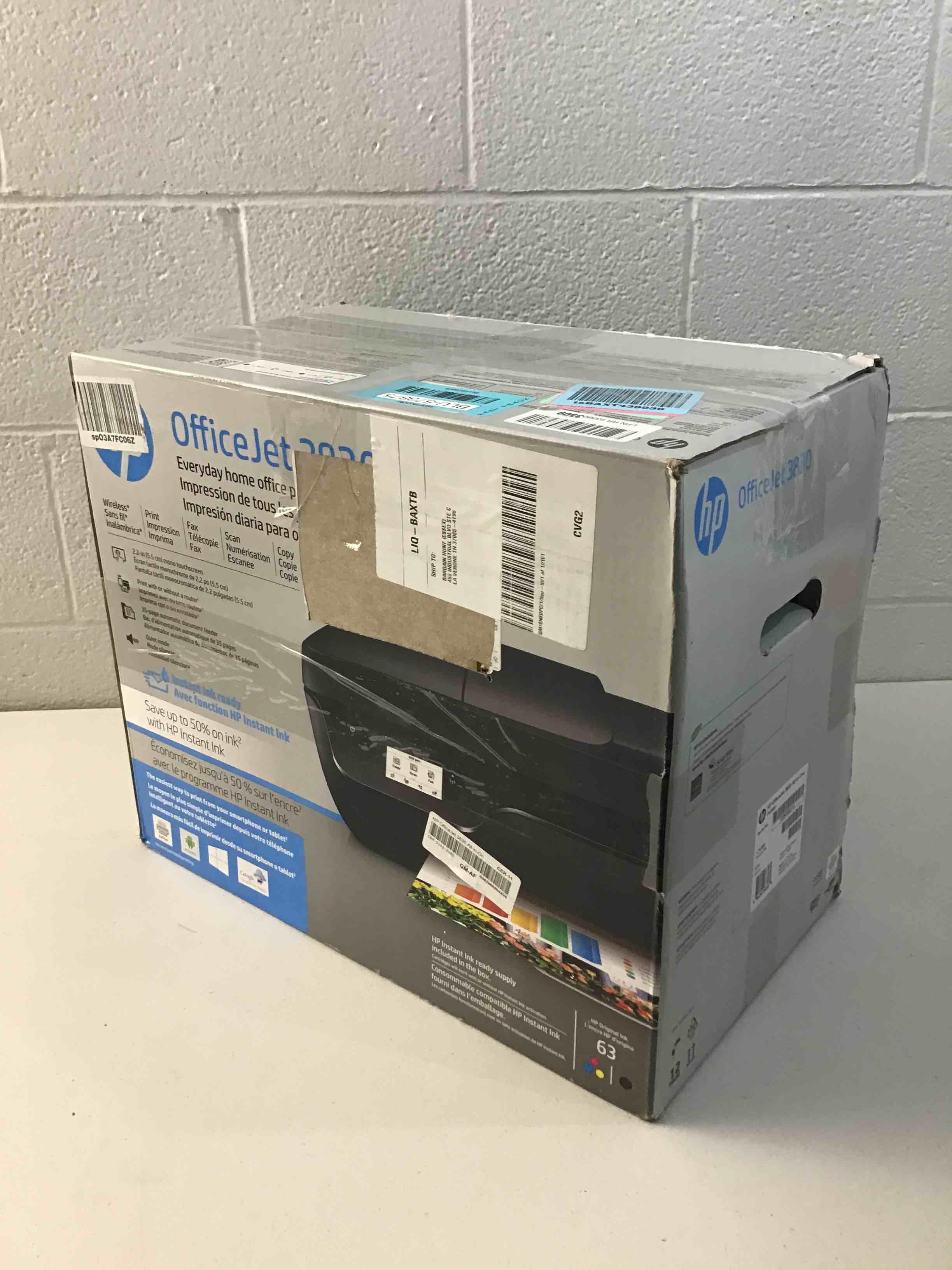 HP OfficeJet 3830 All-in-One Wireless Printer (K7V40A)