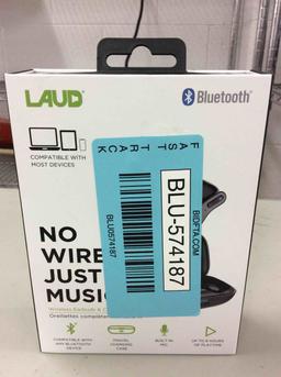 Laud True Wireless Bluetooth Earphones & Chargi ng Case